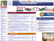 Tablet Screenshot of boardgamegeek.com